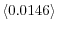  \left\langle 0.0146\right\rangle 