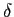  \delta