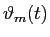  \vartheta_{m}(t)