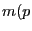 m(p