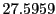  27.5959