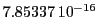  7.85337\,{10}^{-16}