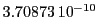 3.70873\,{10}^{-10}