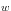 w
