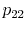  {{{p_{22}}}}