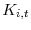  K_{i,t}