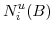 \displaystyle N_{i}^{u}(B)