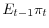  E_{t-1}\pi _{t}