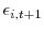  \epsilon_{i,t+1}