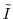  \tilde{I}