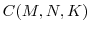  C(M,N,K)