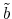  \tilde{b}