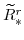  \widetilde{R}^{r}_{\ast}