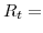  R_{t}=