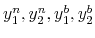  y_{1}^{n},y_{2}% ^{n},y_{1}^{b},y_{2}^{b}