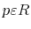  p\varepsilon R