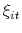 \xi _{it}
