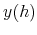  y(h)