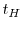  t_H