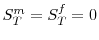  S_T^m=S_T^f=0