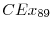  CEx_{89}
