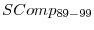 SComp_{89-99}