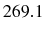  269.1
