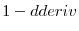  1-dderiv