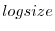  logsize