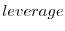  leverage