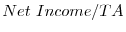  Net Income/TA
