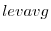 levavg