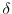 \delta