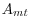  A_{mt}