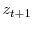  z_{t+1}
