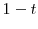  1-t