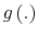  g\left( .\right) 