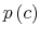  p\left( c\right) 