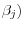 \beta_j)