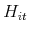  H_{it}