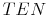  % TEN