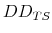  DD_{TS}