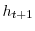  h_{t+1}