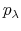  p_{\lambda}