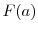  F(a)
