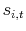  s_{i,t}