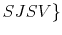  SJSV\} 