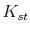  K_{st}