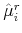  \hat{\mu }^{r}_{i}