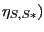 $ \eta_{S,S\ast})$